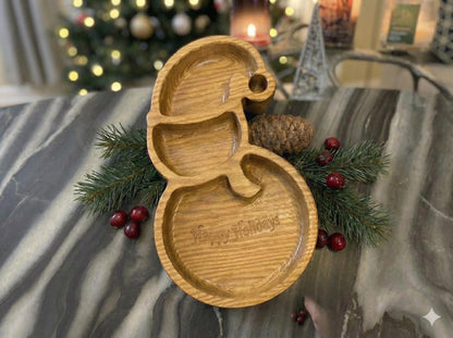 Personalized Snowman Candy Dish, view 3