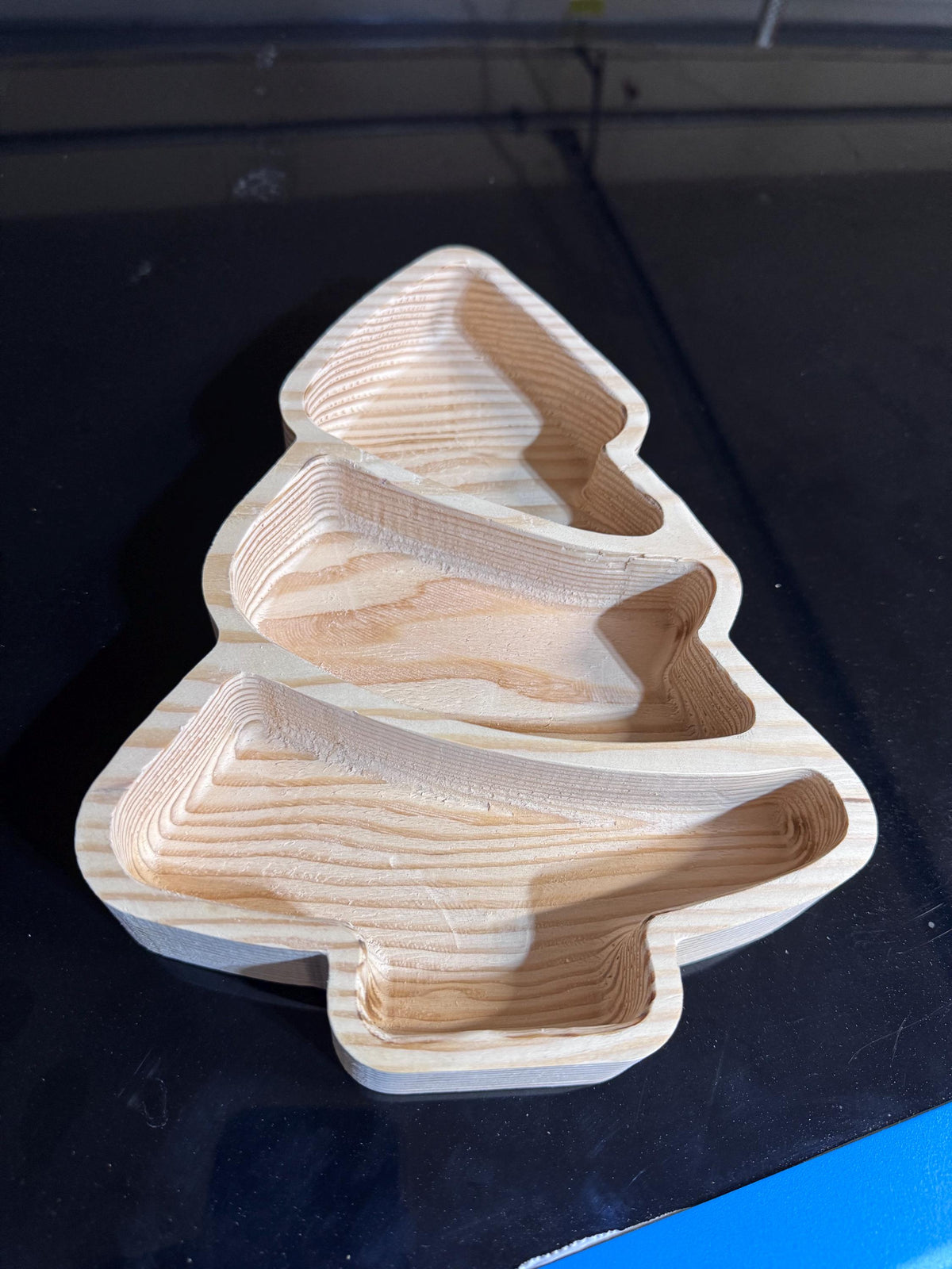 Layered Fir Christmas Tree Tray, view 6