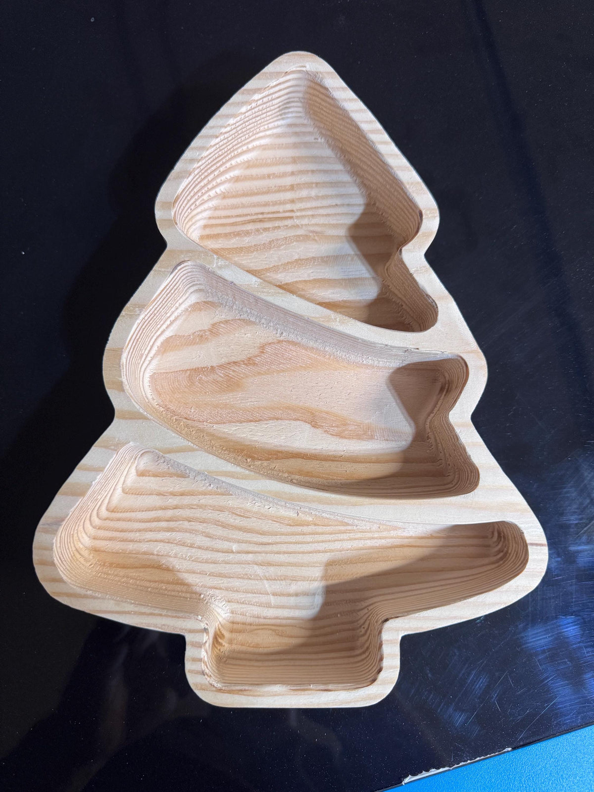 Layered Fir Christmas Tree Tray, view 5