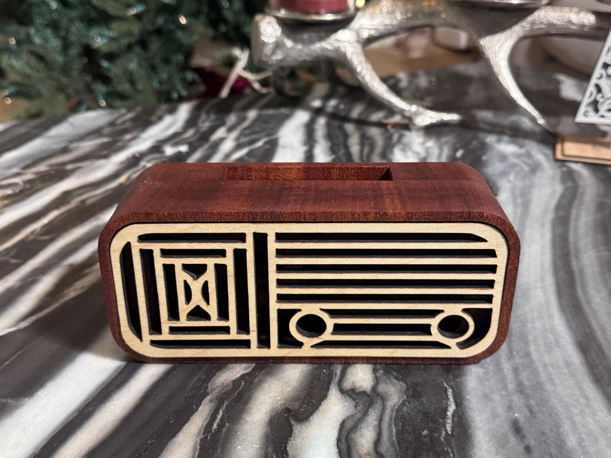 Retro Acoustic Phone Holder, view 2