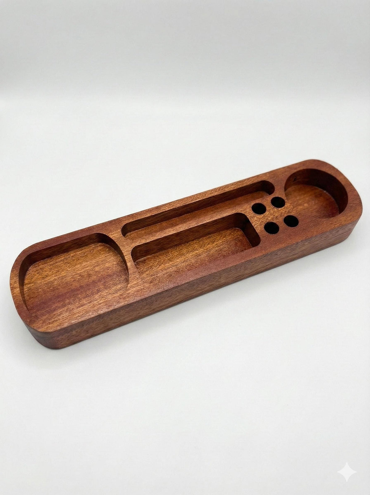Mahogany Desk Valet Tray, view 2