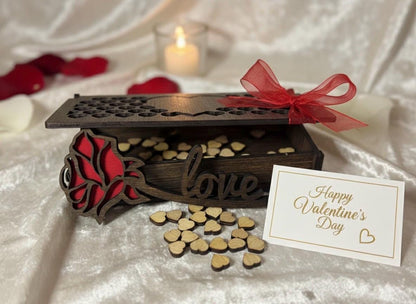 Personalized Heart & Rose Keepsake Box, view 6