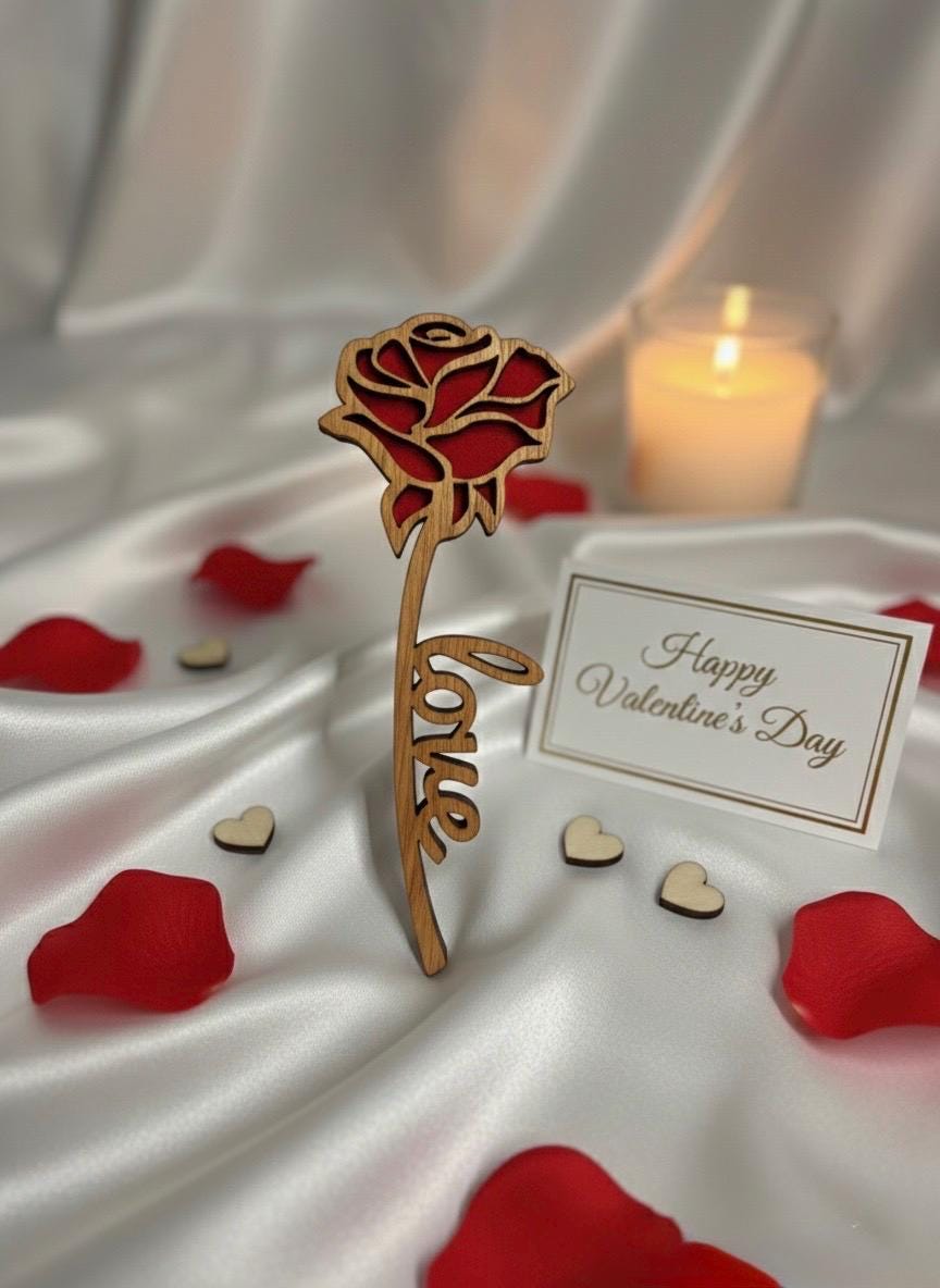 Personalized Heart & Rose Keepsake Box, view 5